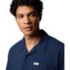Columbia Men’s Utilizer Short Sleeve Camp Shirt(Collegiate Navy)