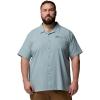 Columbia Men’s Utilizer Short Sleeve Camp Shirt(Crushed Blue)