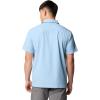 Columbia Men’s Utilizer Short Sleeve Camp Shirt(Ripple Blue)