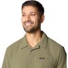 Columbia Men’s Utilizer Short Sleeve Camp Shirt(Stone Green)