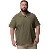 Columbia Men’s Utilizer Short Sleeve Camp Shirt(Stone Green)