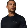 Columbia Men’s Zero Rules Light Short Sleeve Crew, Black, Large