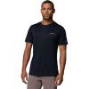Columbia Men’s Zero Rules Light Short Sleeve Crew, Black, Large