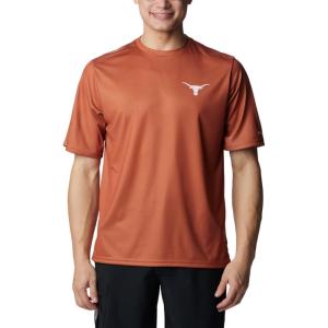 Columbia Men’s Collegiate Terminal Tackle SS Shirt(Tex – Cedar)