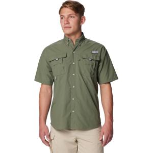 Columbia Men’s PFG Bahama II Short Sleeve Fishing Shirt(Cypress)