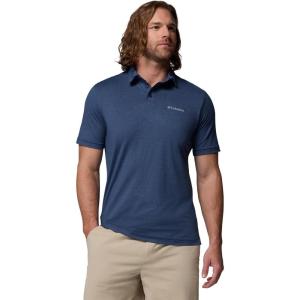 Columbia Men’s Parsons Point Polo(Collegiate Navy/Heather/Mntn Blue)
