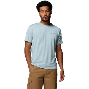 Columbia Men’s Parsons Point Short Sleeve Logo Tee(Marine Light/Heather)
