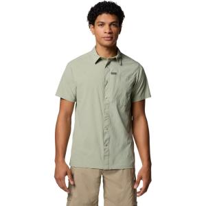 Columbia Mens Sage Peak Woven Short Sleeve Shirt(Safari)