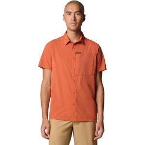 Columbia Mens Sage Peak Woven Short Sleeve Shirt(Tuscan)
