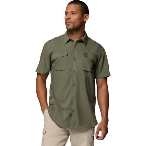 Columbia Men’s Silver Ridge Utility II Short Sleeve(Stone Green)