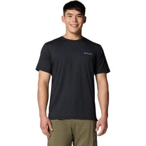 Columbia Men’s Tech Trail Utility Short Sleeve Crew(Black)