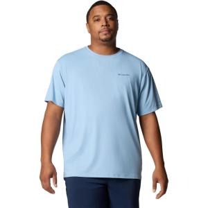 Columbia Men’s Tech Trail Utility Short Sleeve Crew(Ripple Blue)