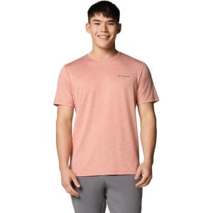 Columbia Men’s Tech Trail Utility Short Sleeve Crew(Tuscan Heather)