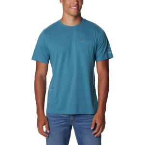 Columbia Mens Thistletown Hills Pocket Tee(Cloudburst)