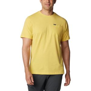Columbia Mens Thistletown Hills Pocket Tee(Golden Nugget)