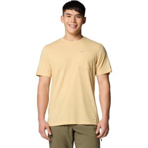 Columbia Mens Thistletown Hills Pocket Tee(Sand Dune Heather)