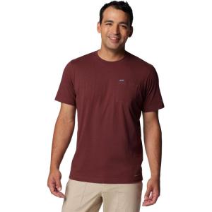 Columbia Mens Thistletown Hills Pocket Tee(Spice Heather)