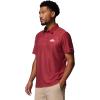 Columbia Men’s Collegiate Thistletown Hills Printed Polo(Ark – Red Velvet)