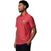 Columbia Men’s Collegiate Thistletown Hills Printed Polo(Os – Intense Red)