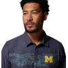 Columbia Men’s Collegiate Thistletown Hills Printed Polo(Um – Collegiate Navy)