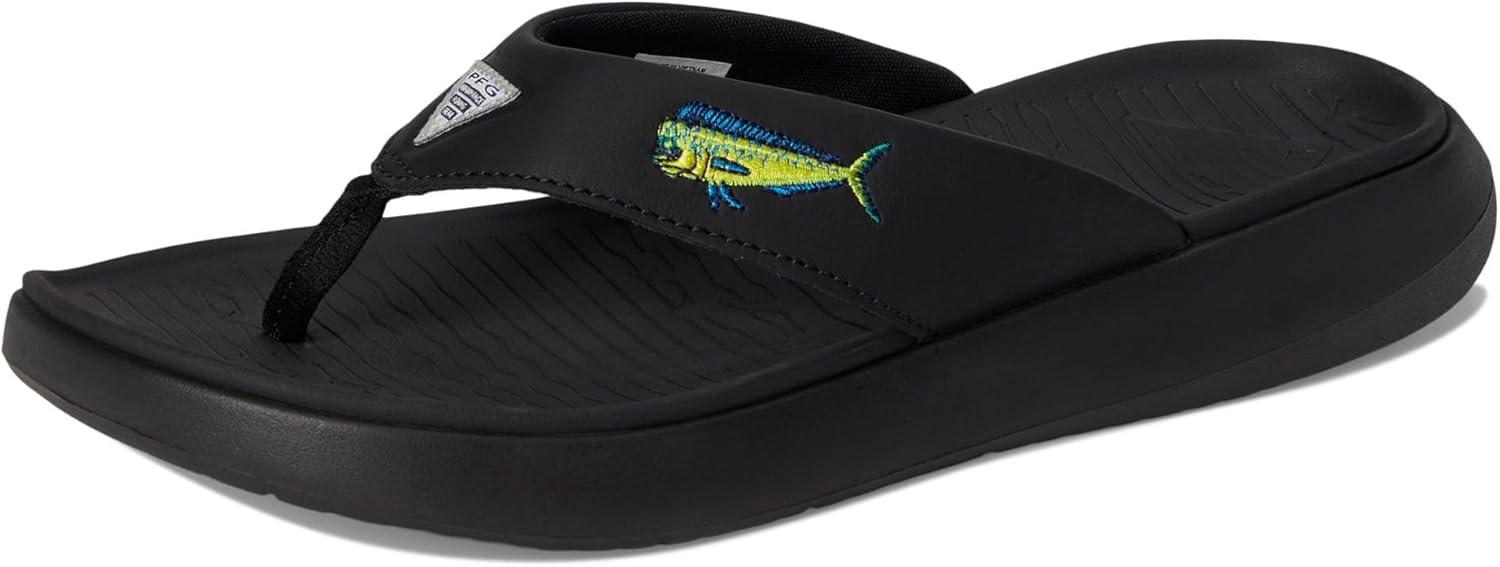 imageColumbia Mens Pfg Boatside Fish FlipBlackBlack