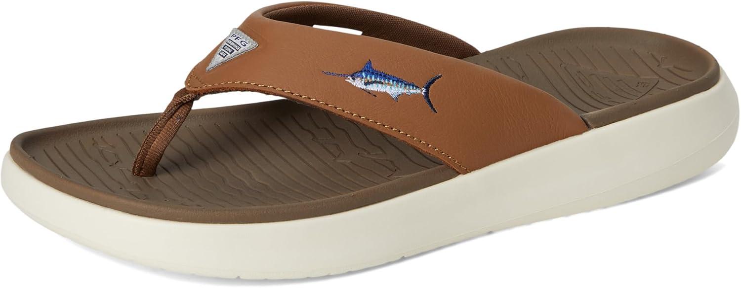 imageColumbia Mens Pfg Boatside Fish FlipDark TruffleElk