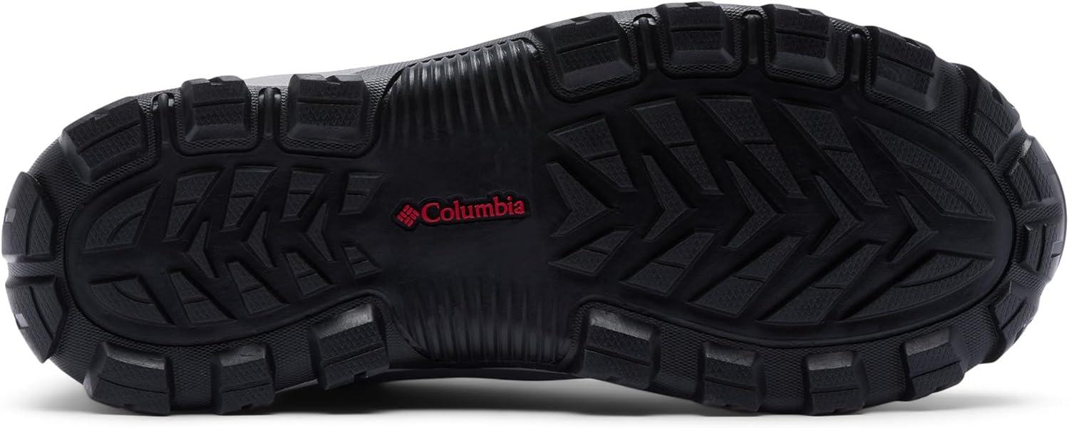imageColumbia Mens Transverse Hike Low WaterproofTi Grey SteelMountain Red
