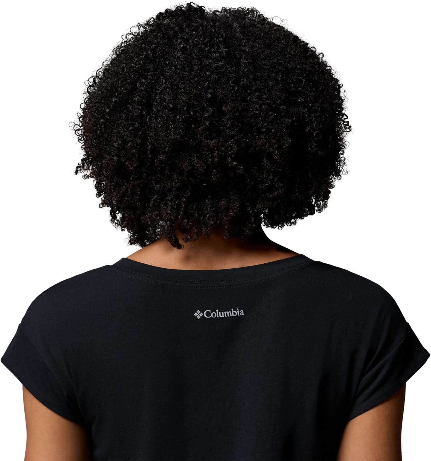 imageColumbia Womens Daniela Falls VNeck Short Sleeve TeeBlack