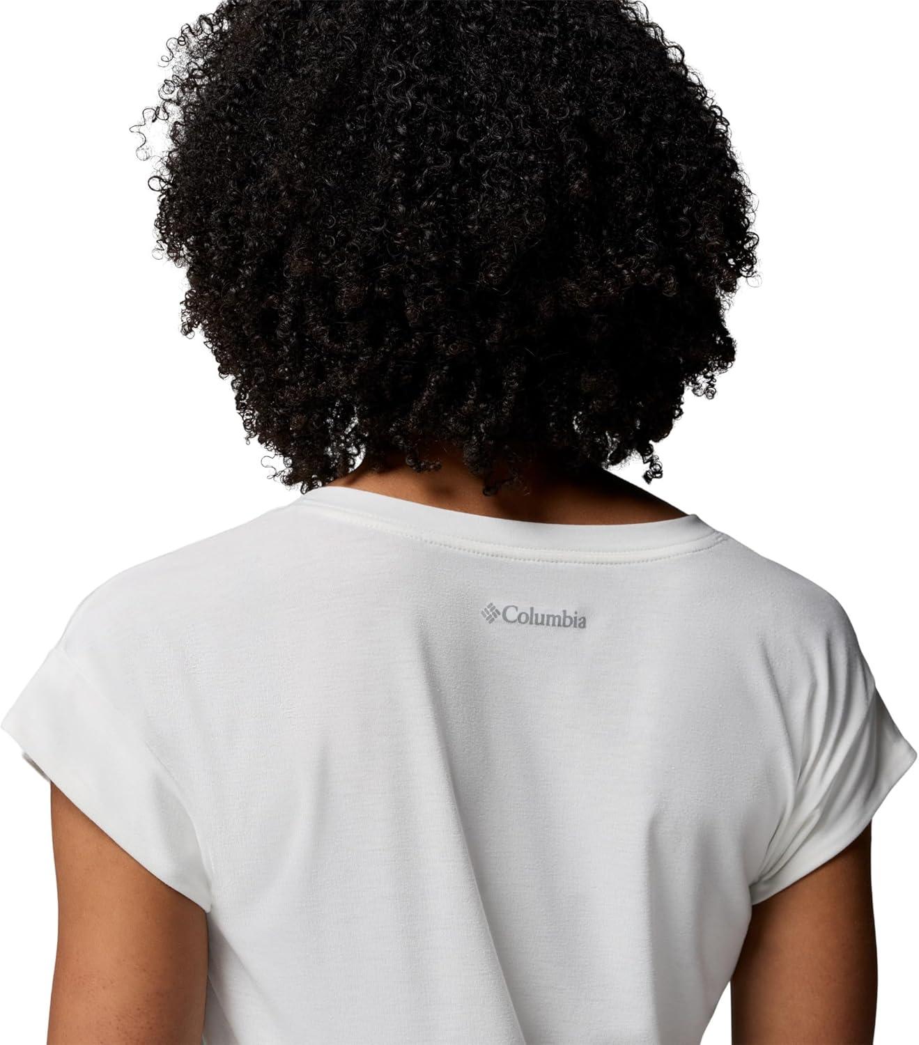 imageColumbia Womens Daniela Falls VNeck Short Sleeve TeeSea Salt