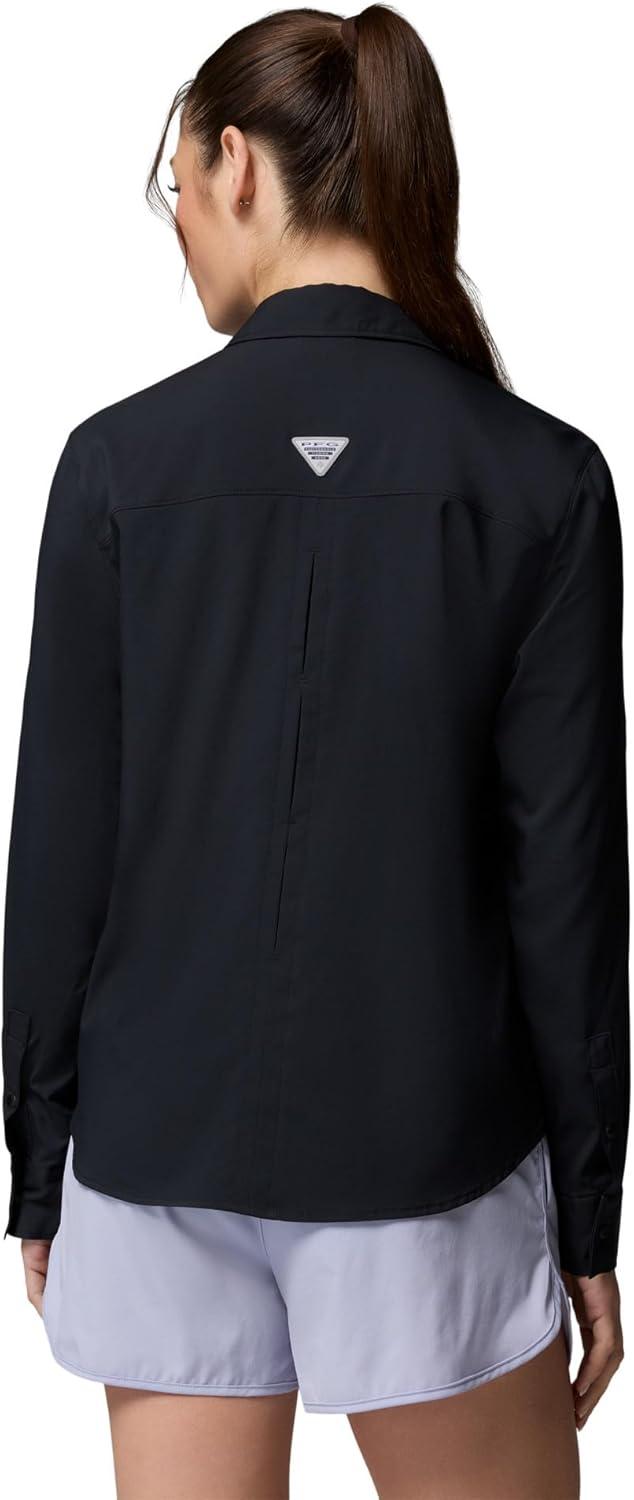 imageColumbia Womens PFG Castback Woven Long SleeveBlack