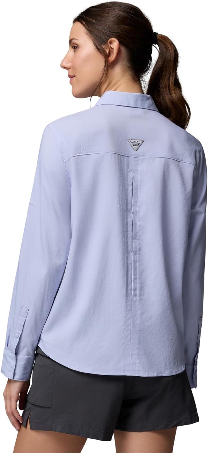 imageColumbia Womens PFG Castback Woven Long SleeveTwilight