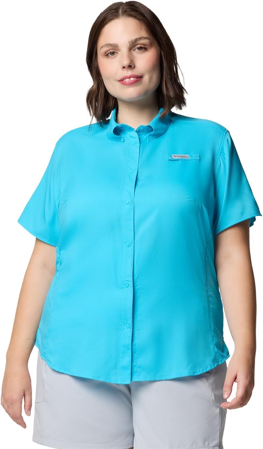 imageColumbia Womens PFG Tamiami II Short Sleeve Fishing ShirtAtoll