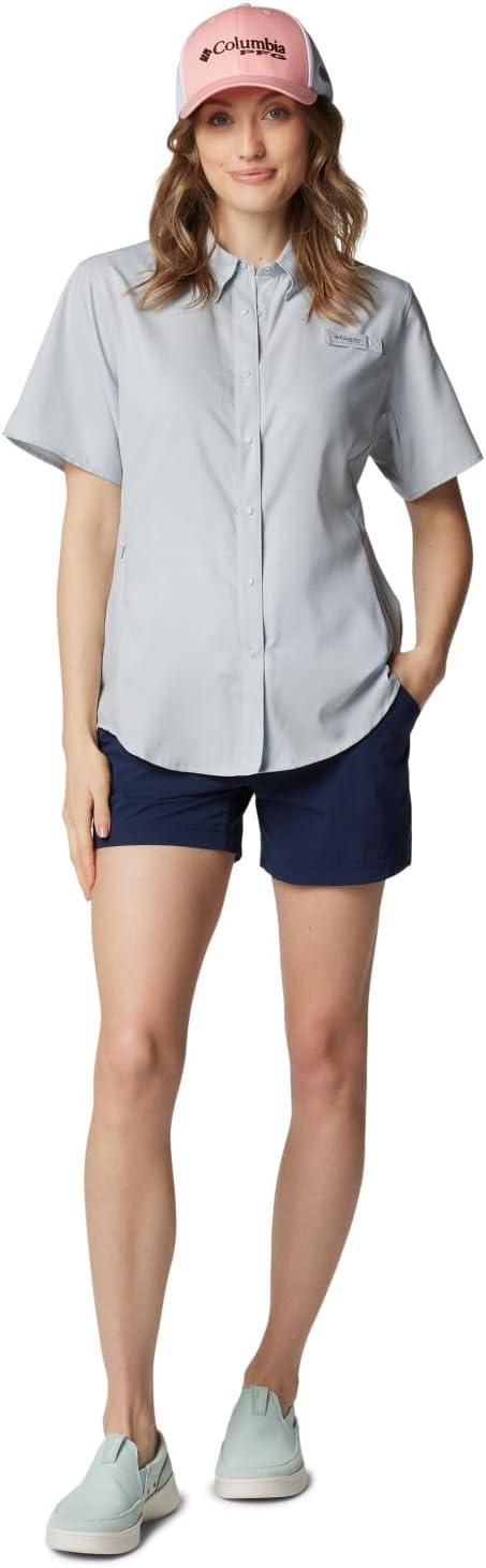 imageColumbia Womens PFG Tamiami II Short Sleeve Fishing ShirtCirrus Grey