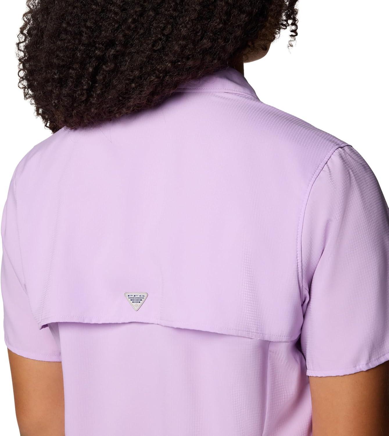 imageColumbia Womens PFG Tamiami II Short Sleeve Fishing ShirtHydrangea