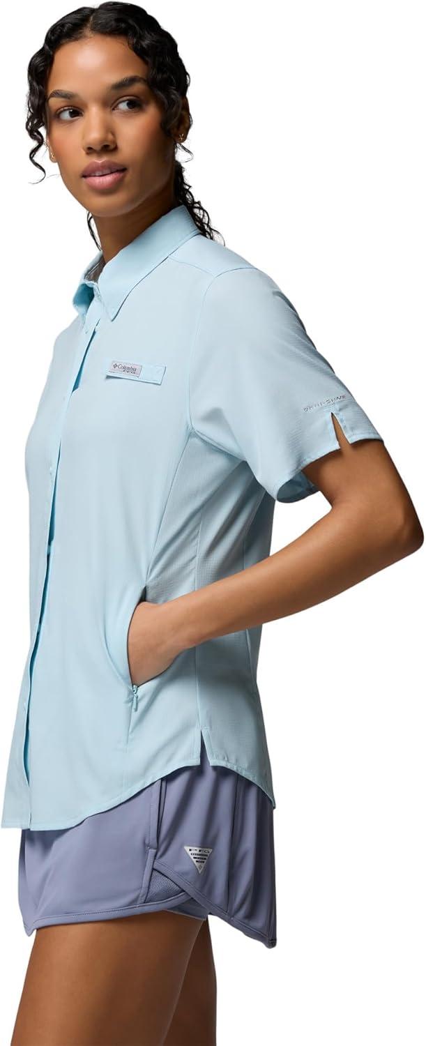 imageColumbia Womens PFG Tamiami II Short Sleeve Fishing ShirtMarine Light