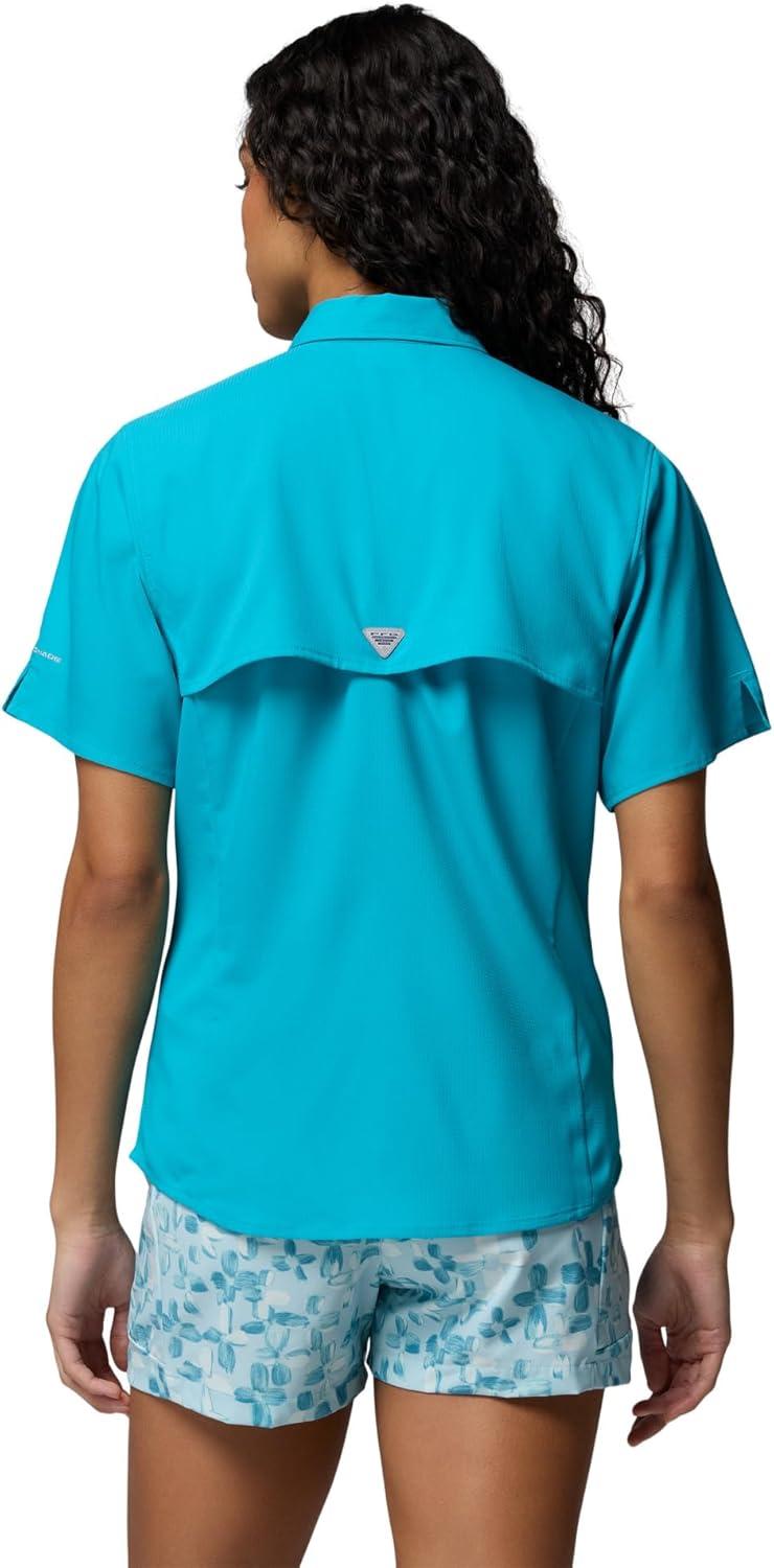 imageColumbia Womens PFG Tamiami II Short Sleeve Fishing ShirtOcean Teal