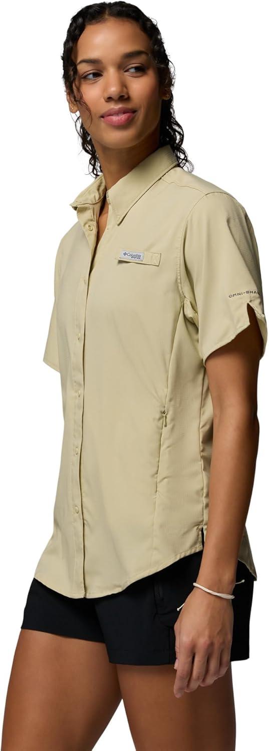 imageColumbia Womens PFG Tamiami II Short Sleeve Fishing ShirtSerpentine