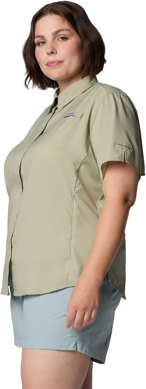 imageColumbia Womens PFG Tamiami II Short Sleeve Fishing ShirtSmokey Sage