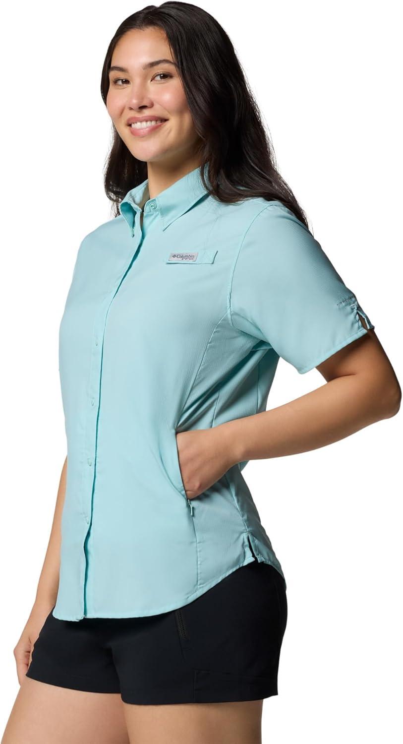 imageColumbia Womens PFG Tamiami II Short Sleeve Fishing ShirtSpray