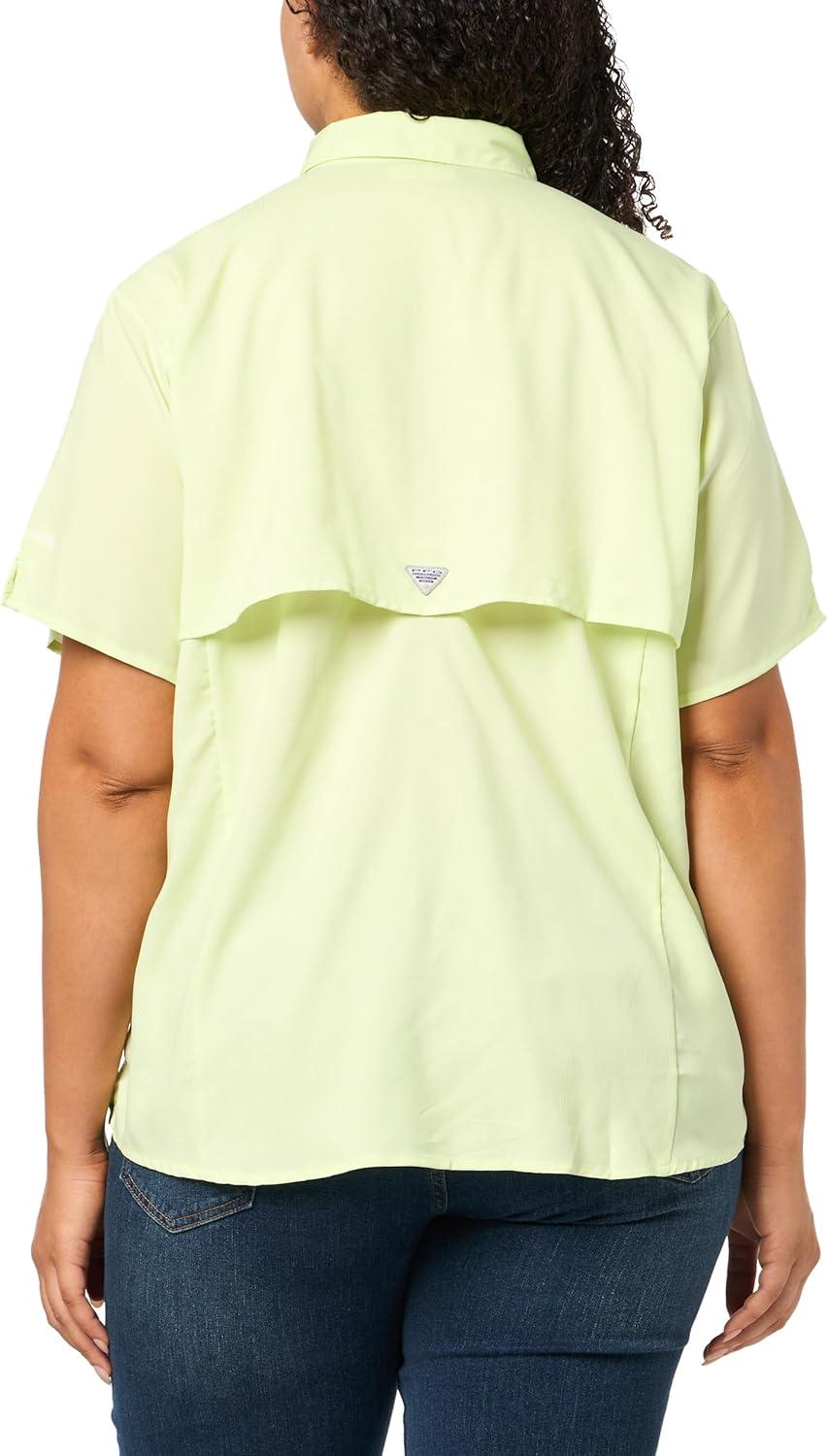 imageColumbia Womens PFG Tamiami II Short Sleeve Fishing ShirtSpring Yellow