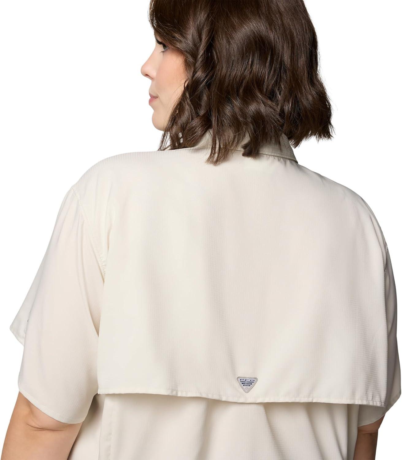 imageColumbia Womens PFG Tamiami II Short Sleeve Fishing ShirtStone