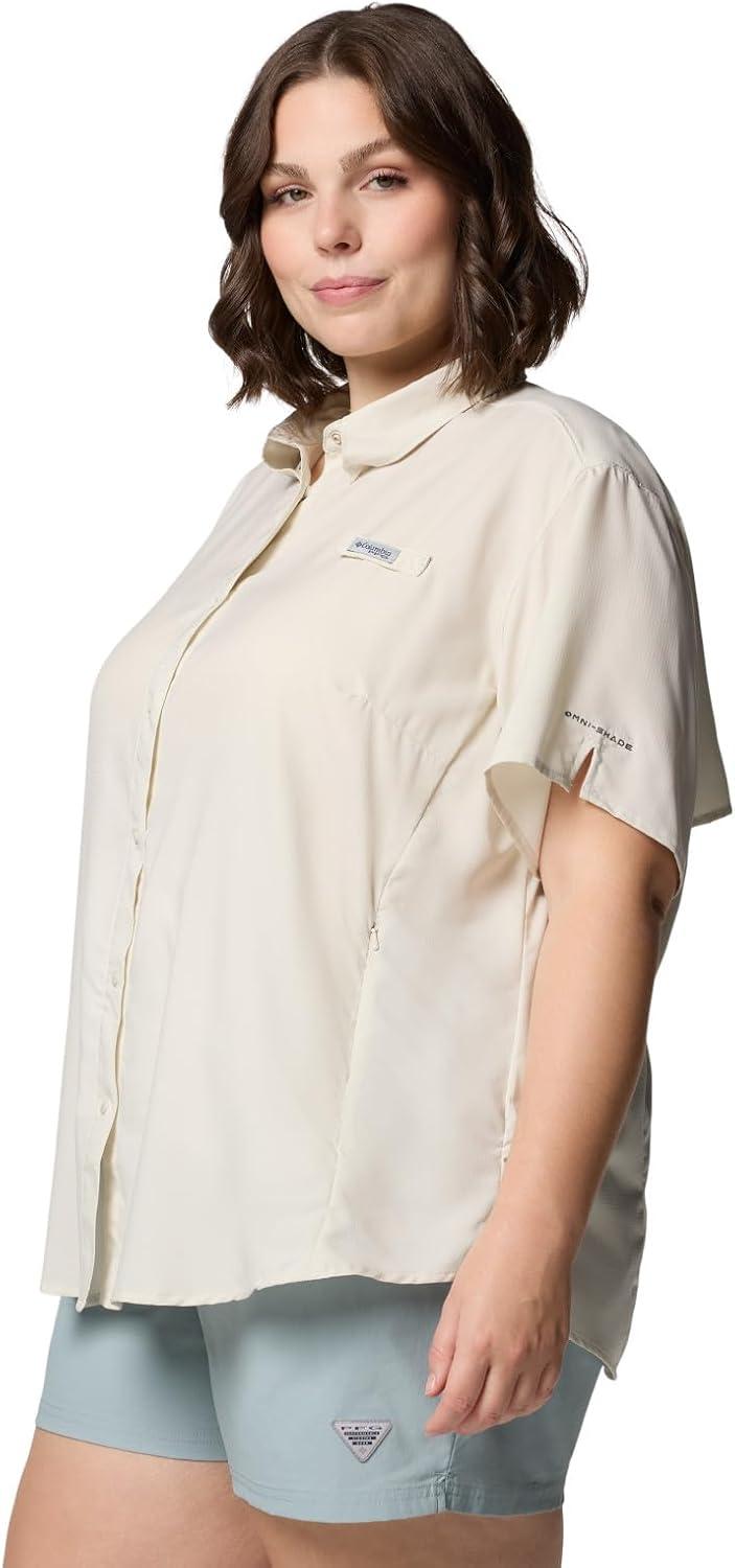 imageColumbia Womens PFG Tamiami II Short Sleeve Fishing ShirtStone