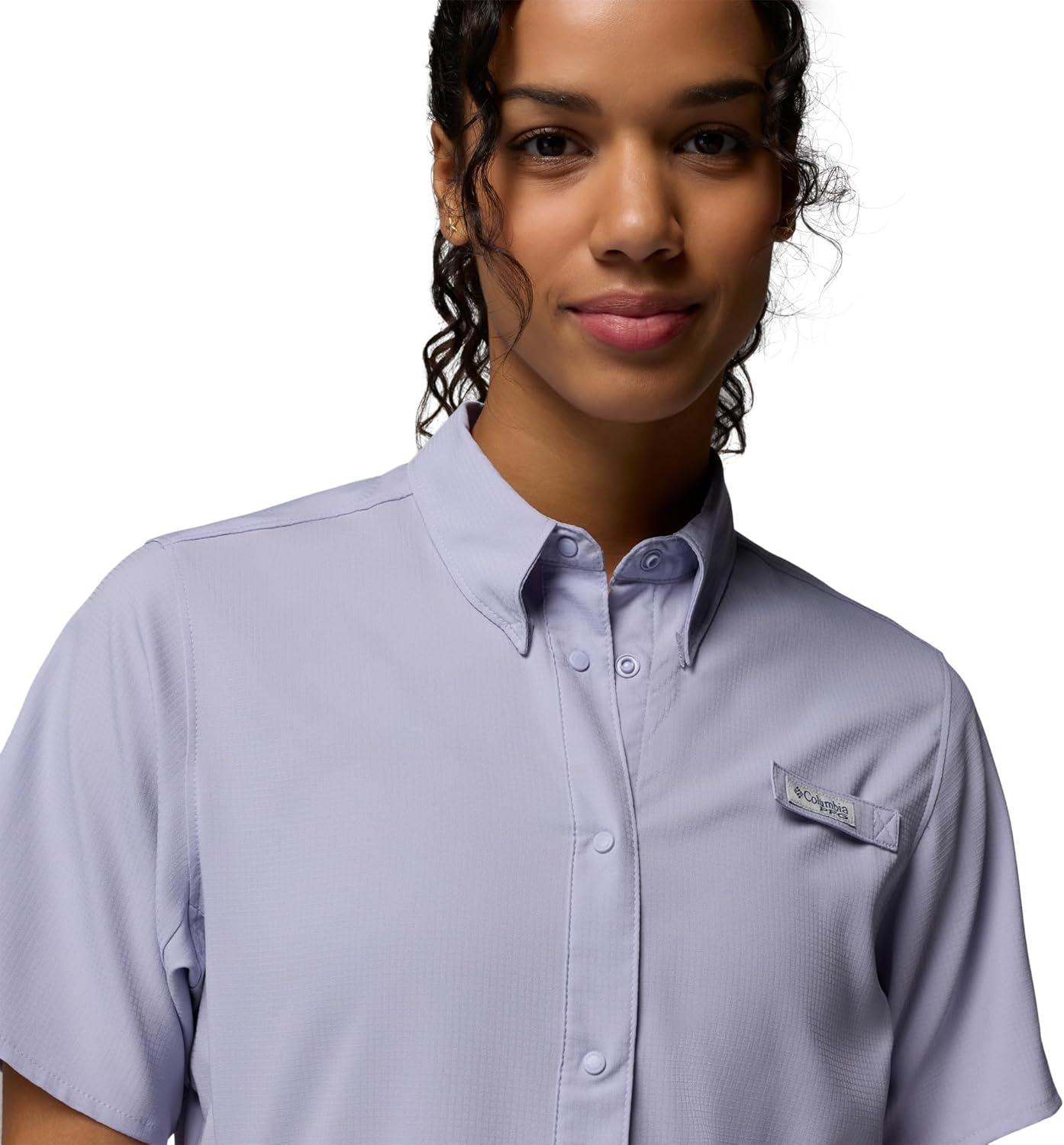 imageColumbia Womens PFG Tamiami II Short Sleeve Fishing ShirtTwilight