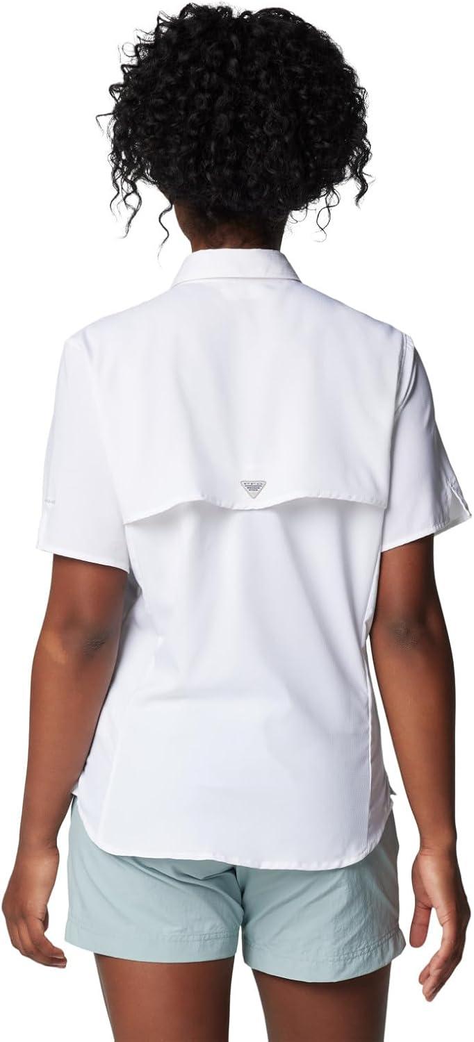 imageColumbia Womens PFG Tamiami II Short Sleeve Fishing ShirtWhite
