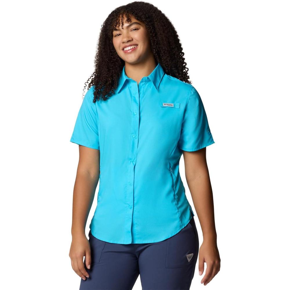 imageColumbia Womens PFG Tamiami II Short Sleeve Fishing ShirtAtoll