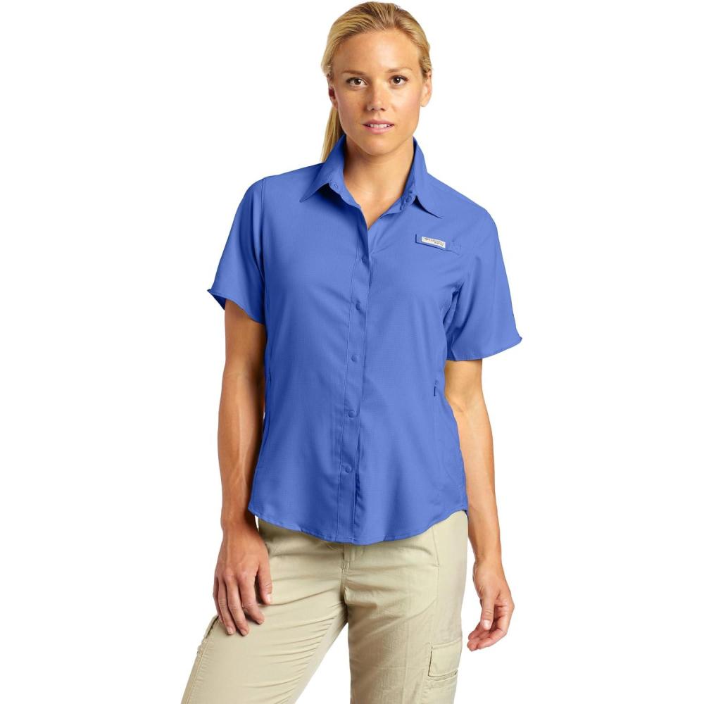 imageColumbia Womens PFG Tamiami II Short Sleeve Fishing ShirtImperial