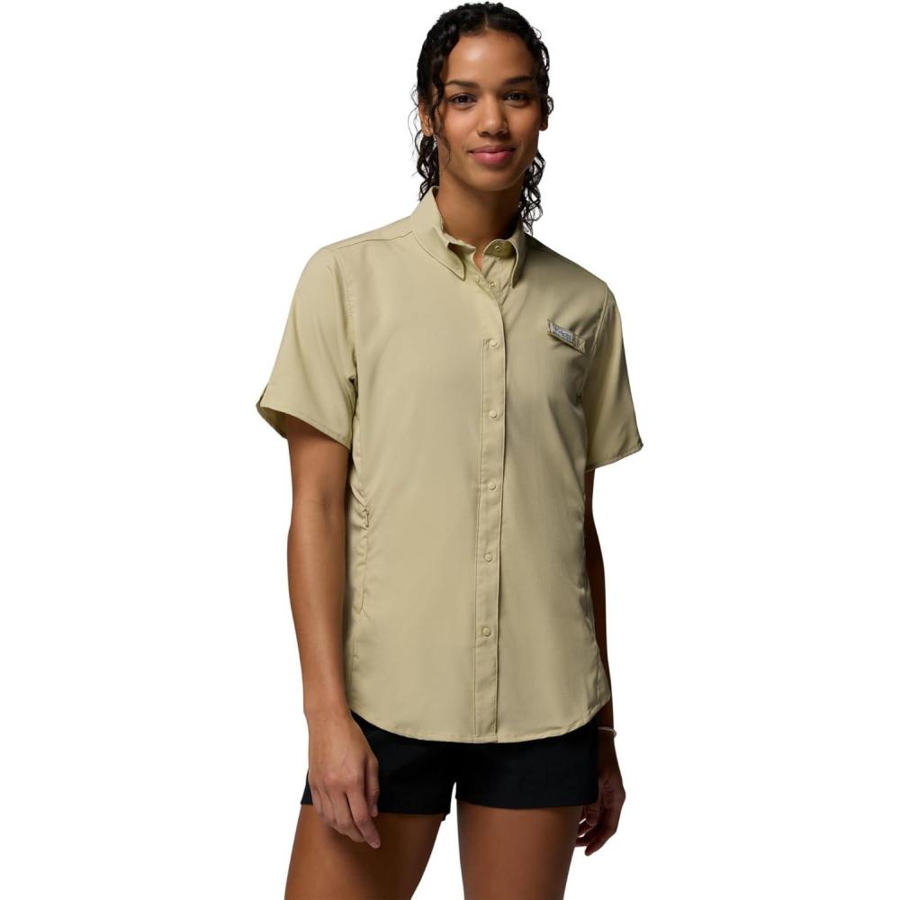 imageColumbia Womens PFG Tamiami II Short Sleeve Fishing ShirtSerpentine