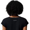 Columbia Womens Daniela Falls V-Neck Short Sleeve Tee(Black)