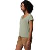 Columbia Womens Daniela Falls V-Neck Short Sleeve Tee(Safari)