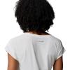 Columbia Womens Daniela Falls V-Neck Short Sleeve Tee(Sea Salt)